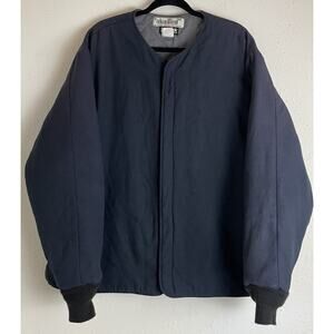 Bulwark FR UltraSoft Insulated Jacket Navy Quilted Flame Resistant XL-RG 35